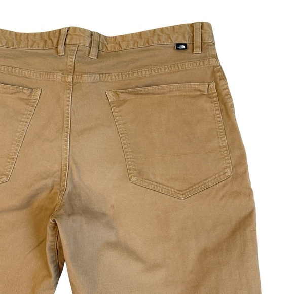 Men's The North Face Heavy Canvas Utility Work Pants Tan Size 36 #1512 - Picture 7 of 8